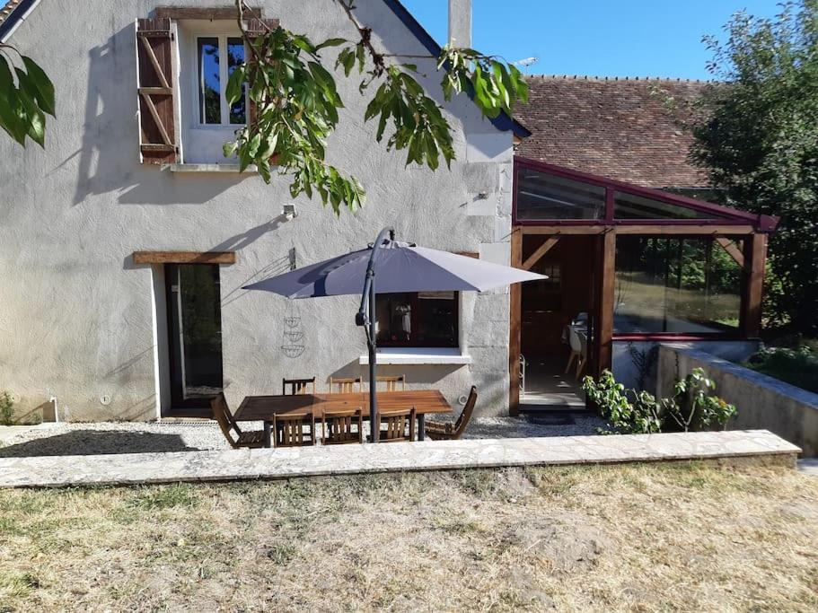 Maison Village 4 Chambres 30 Minutes Du Zoo De Beauval Saint-Cyran-du-Jambot Buitenkant foto
